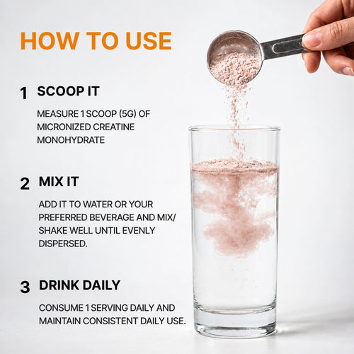 Creatine Monohydrate Juicy Guava