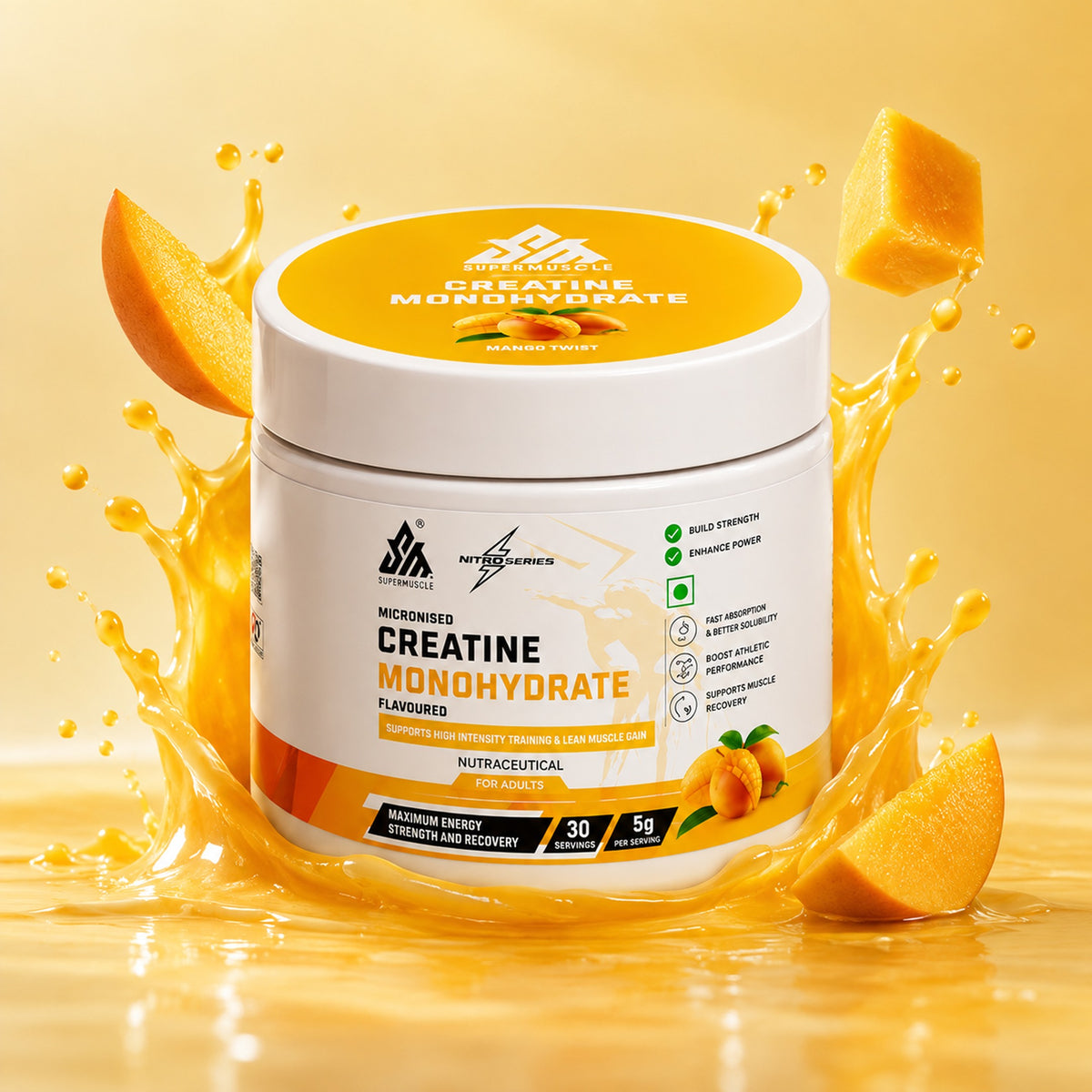 Creatine Monohydrate Mango Fury