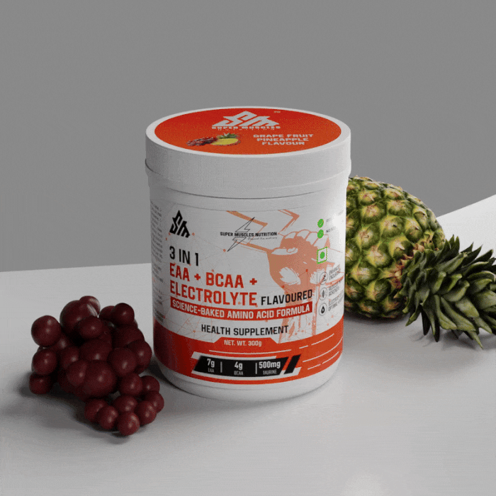 3 in 1 EAA + BCAA Electrolyte Grape Fruit Pineapple